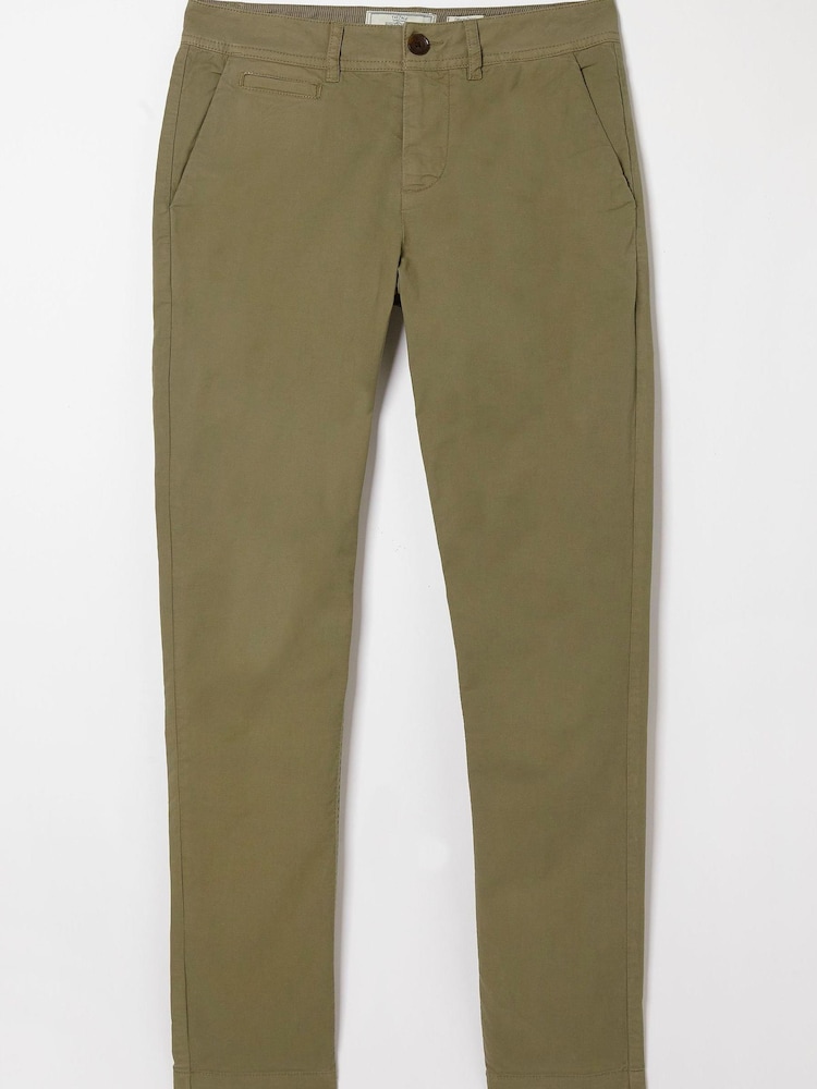 FatFace Women Green Devon Chinos - Image 4 of 4