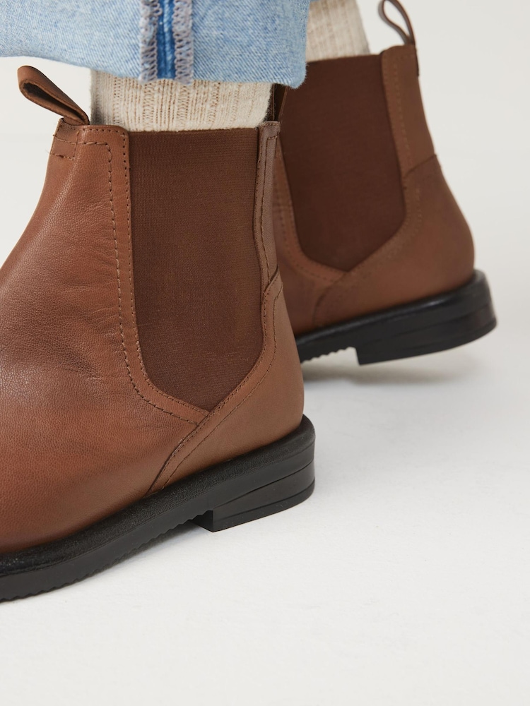 Schokoladenbraun - Forever Comfort® Chelsea-Stiefel aus Leder - Bild 2 von 6 Schokoladenbraun - Forever Comfort® Chelsea-Stiefel aus Leder - Bild 2 von 6
