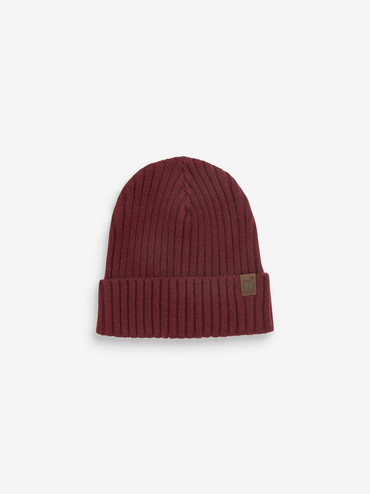 Autumnal 3 Pack Knitted Ribbed Beanie Hats (1-16yrs) - Image 2 of 5