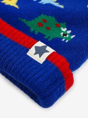 Multi Bright Dino Pom Hat (3mths-10yrs) - Image 2 of 2