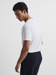 Reiss White Bless Three Pack Of Crew Neck T-shirts - Image 5 of 5