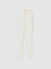 Reiss Cream Hailey Pull On Trousers - Image 2 of 6