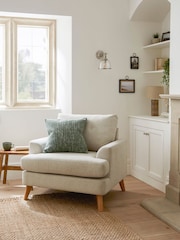 Tweedy Plain Light Natural Parker Armchair - Image 1 of 8
