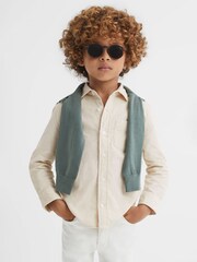 Reiss Albion Cord-Hemd mit Haifischkragen - Bild 1 von 7