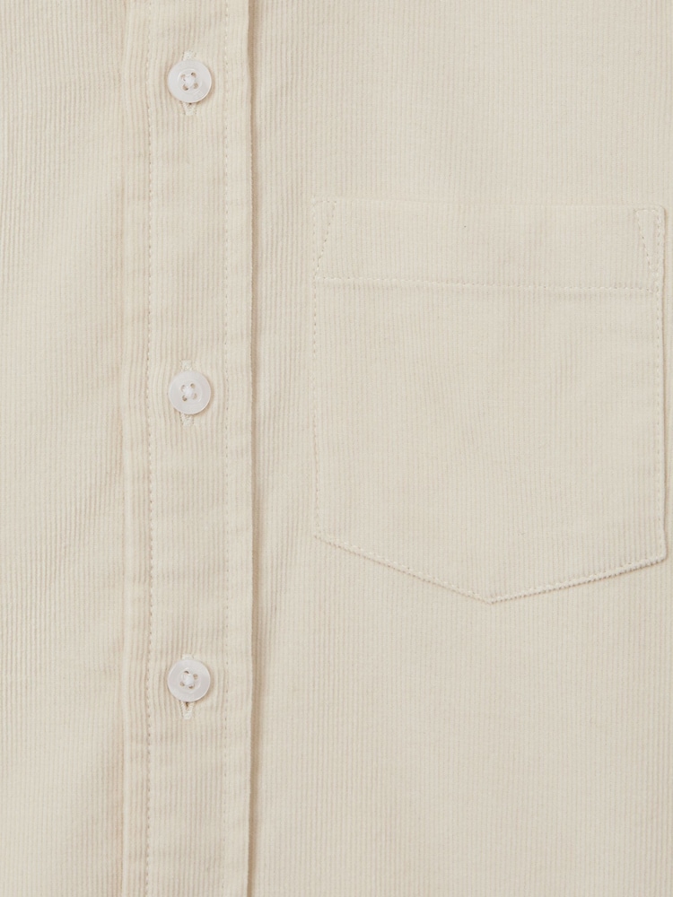 Reiss Albion Cord-Hemd mit Haifischkragen - Bild 7 von 7