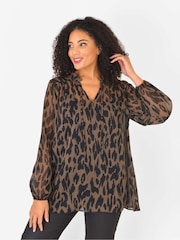 Live Unlimited potisk; vzorec Curve bohemski bluze - Slika 1 iz 3