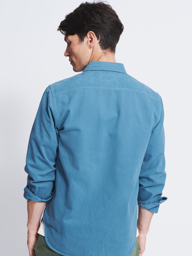 Aubin Normanby Twill Shirt - Image 2 of 5