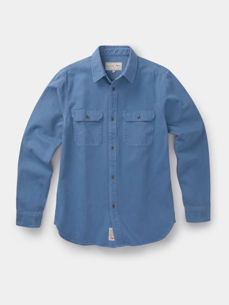 Aubin Normanby Twill Shirt - Image 5 of 5