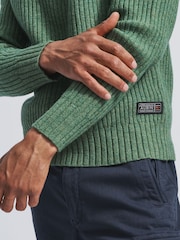 Aubin Tay Fisherman Rib Crew Jumper - Image 4 of 6