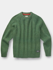 Aubin Tay Fisherman Rib Crew Jumper - Image 5 of 6
