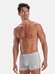 adidas Natural Cotton Flex 3 Stripe Boxers 3 Pack - Image 5 of 11