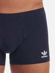adidas Natural Cotton Flex 3 Stripe Boxers 3 Pack - Image 7 of 11