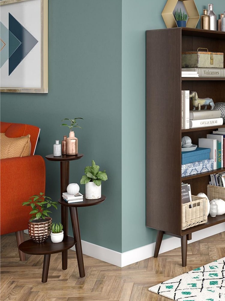 Novogratz Walnut Brittany Plant Stand - Image 2 of 5