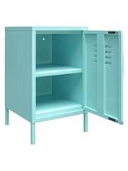 Novogratz Green Cache Metal Locker End Table - Image 3 of 5