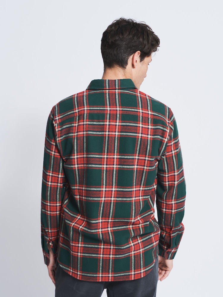 Aubin Crowle Flannel Shirt - Image 2 of 4