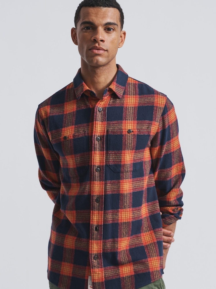 Aubin Crowle Flannel Shirt - Image 1 of 5
