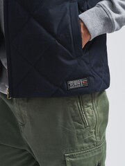 Aubin Hemingford Wax Gilet - Image 3 of 5