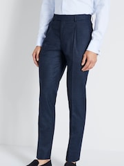MOSS Slim Fit Flanellanzug: Hose - Bild 3 von 4