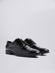MOSS Black Kensington Patent Dress Brogues - Image 1 of 4