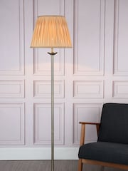 Dar Lighting Gold Hoxton Floor Lamp With Shade - Image 1 of 4