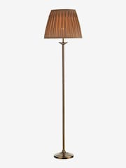 Dar Lighting Gold Hoxton Floor Lamp With Shade - Image 3 of 4