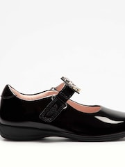 Lelli Kelly Bella Black Unicorn Shoes - Image 1 of 6