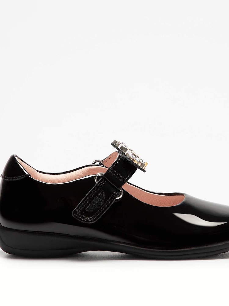 Lelli Kelly Bella Black Unicorn Shoes - Image 1 of 6 Lelli Kelly Bella Black Unicorn Shoes - Image 1 of 6