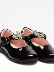 Lelli Kelly Bella Black Unicorn Shoes - Image 3 of 6