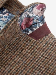Braun - Signature Harris Tweed Britische Wolle Blazer - Bild 11 von 13