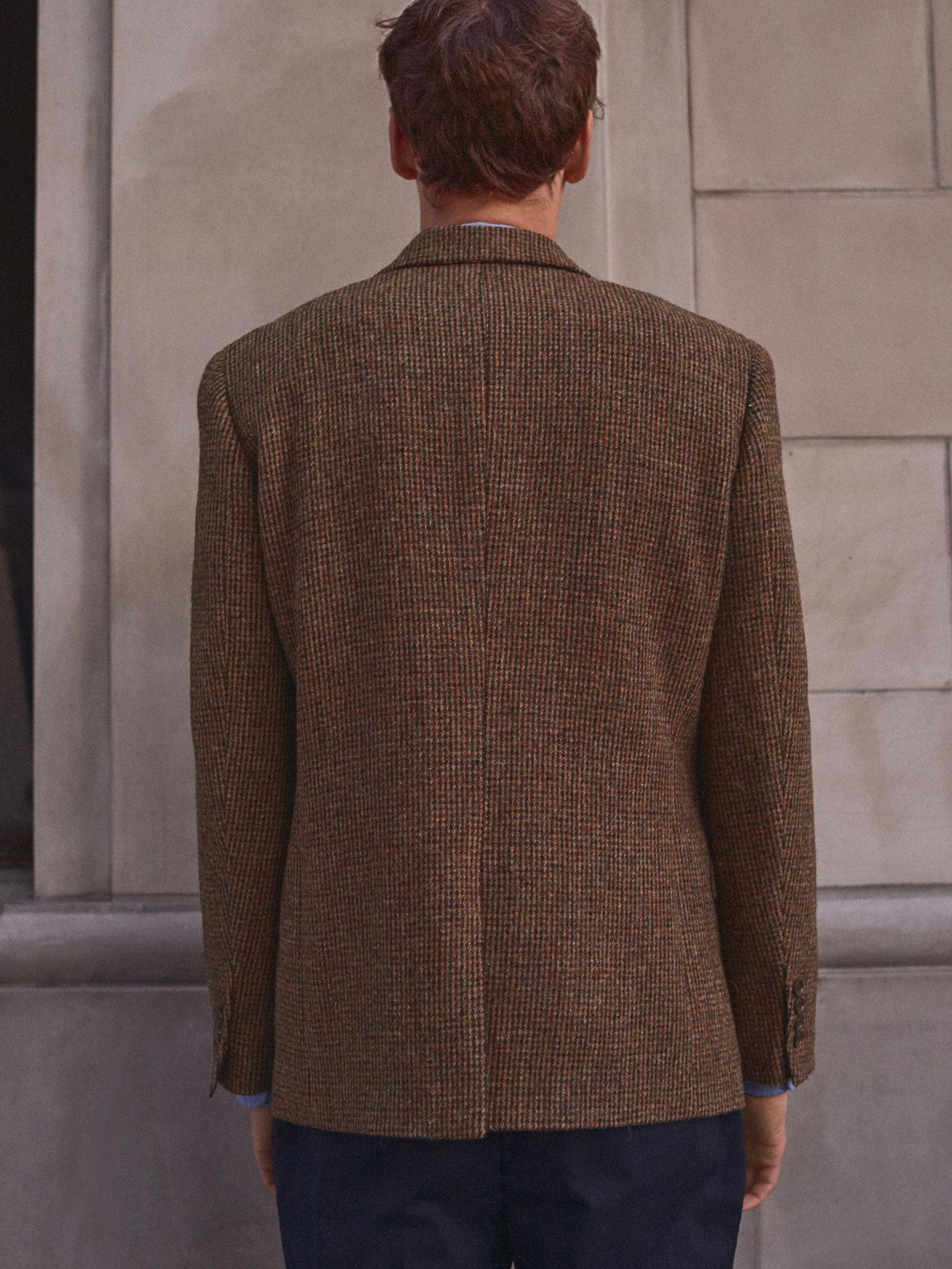 Buy Brown Signature Harris Tweed British Wool Blazer from Buy Brown Signature Harris Tweed British Wool Blazer from