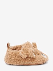 Tan Brown Bear 3D Character Baby Shoes (0-2mths) - Image 2 of 5