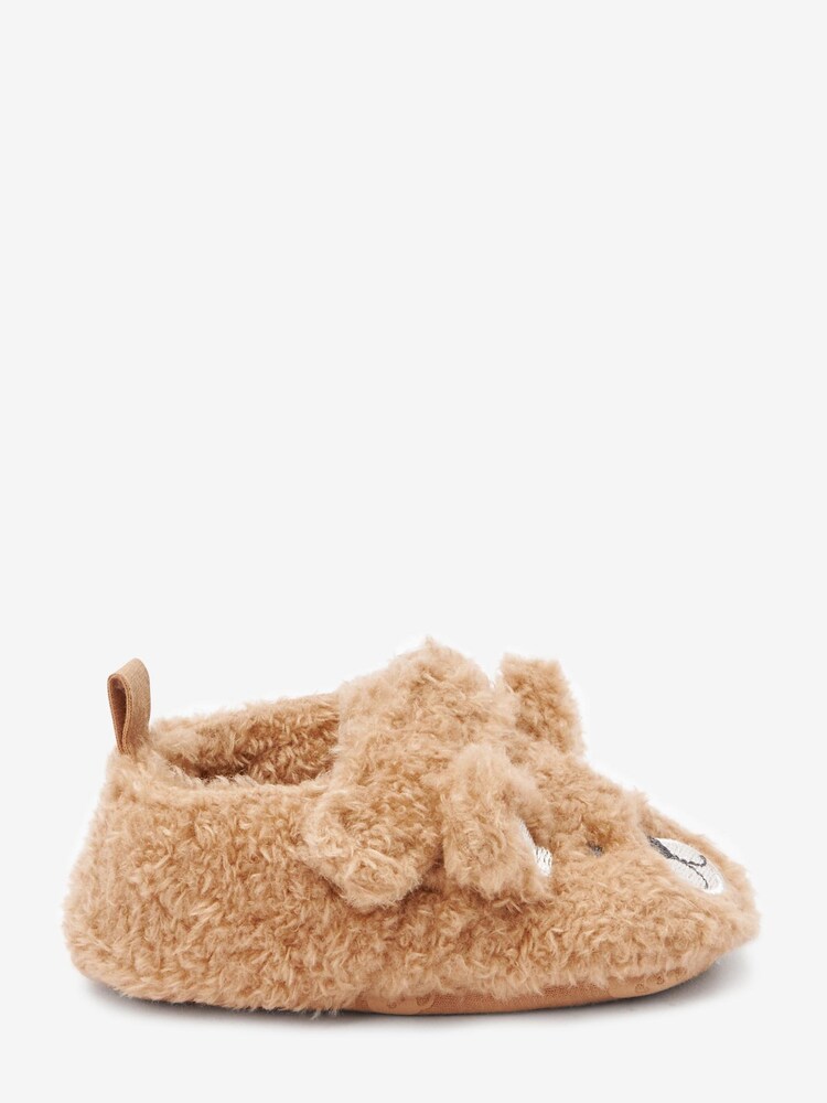 Tan Brown Bear 3D Character Baby Shoes (0-2mths) - Image 2 of 5