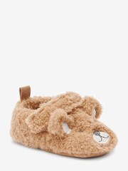 Tan Brown Bear 3D Character Baby Shoes (0-2mths) - Image 3 of 5