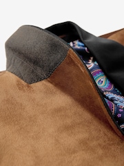 Bronze Slim Velvet Blazer - Image 11 of 12