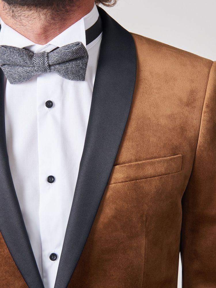 bronze - mince - Blazer en velours - Image 4 of 12