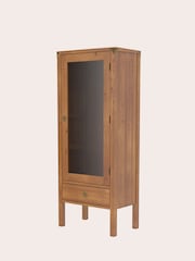 Laura Ashley Honey Gold Balmoral One Door One Drawer Display Unit - Image 4 of 4