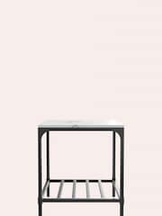 Laura Ashley Marble Brynford Side Table - Image 2 of 4