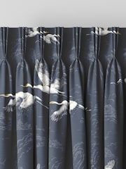 Laura Ashley Blue Animalia Made To Measure Curtains - Image 5 of 9