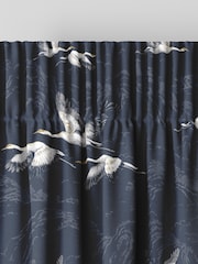 Laura Ashley Blue Animalia Made To Measure Curtains - Image 6 of 9