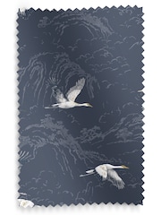 Laura Ashley Blue Animalia Made To Measure Curtains - Image 9 of 9