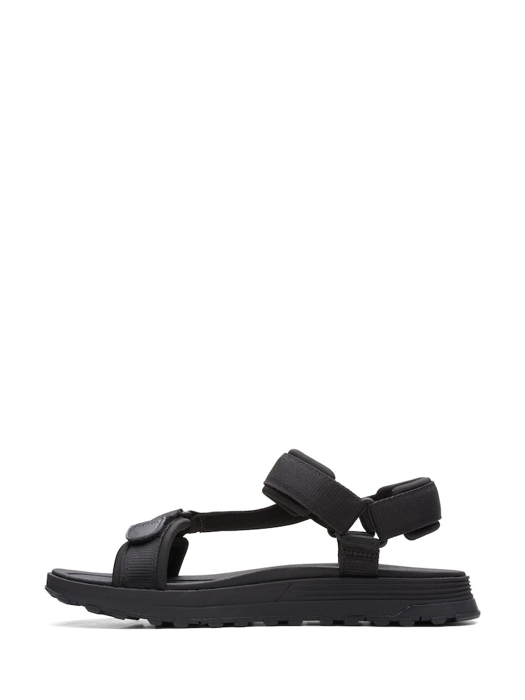 Clarks Black Combi ATL Trek Sea Sandals - Image 2 of 7 Clarks Black Combi ATL Trek Sea Sandals - Image 2 of 7