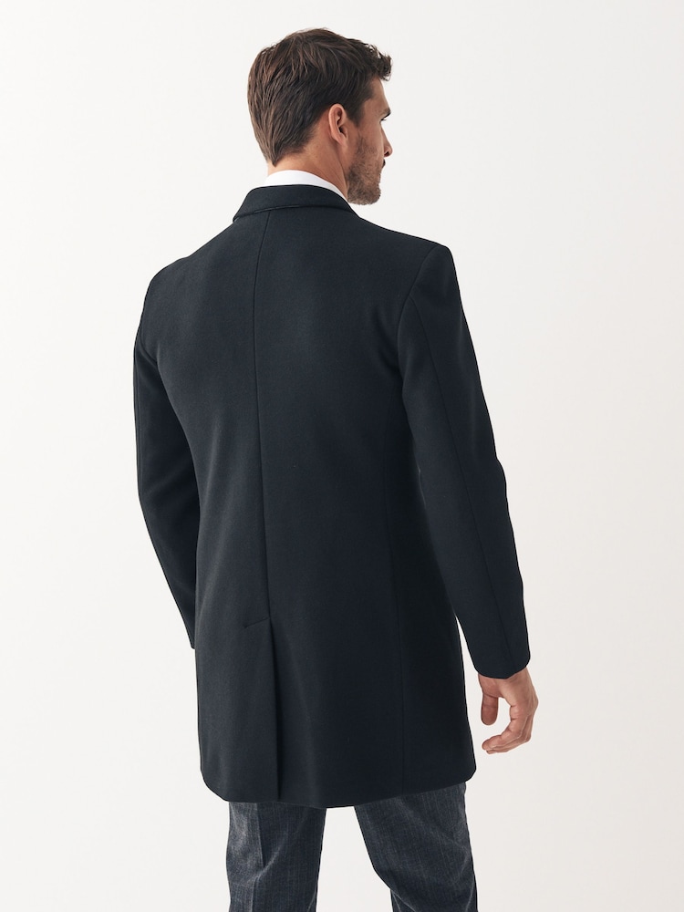 Black Epsom Smart Overcoat - Image 2 of 13