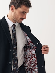 Black Epsom Smart Overcoat - Image 4 of 13