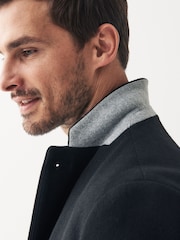 Black Epsom Smart Overcoat - Image 5 of 13