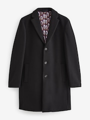 Black Epsom Smart Overcoat - Image 8 of 13