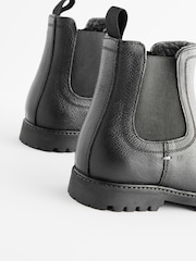 Noir - Bottines Chelsea en cuir à doublure chaude Thinsulate™ - Image 9 of 10