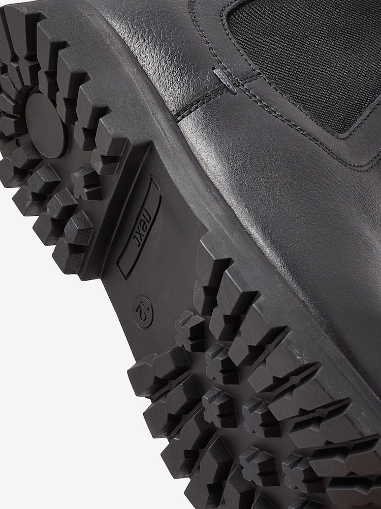 Noir - Bottines Chelsea en cuir à doublure chaude Thinsulate™ - Image 10 of 10