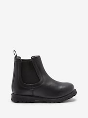 Noir - Bottines Chelsea en cuir à doublure chaude Thinsulate™ - Image 1 of 10