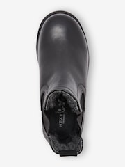 Noir - Bottines Chelsea en cuir à doublure chaude Thinsulate™ - Image 4 of 10