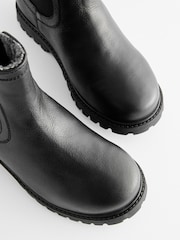 Noir - Bottines Chelsea en cuir à doublure chaude Thinsulate™ - Image 7 of 10